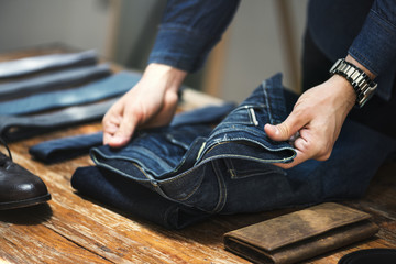 barrel jeans