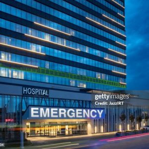 Modern Hospital Building